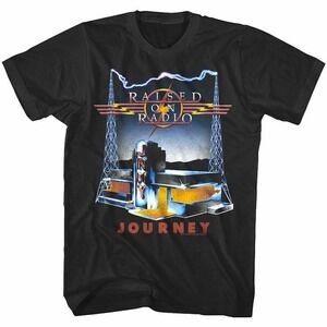 Journey Raised On Radio Classic Rock Album Music Fan Graphic T-Shirt